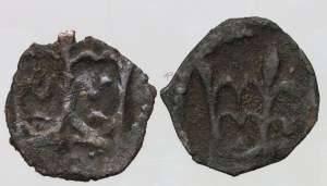 Ladislaus III of Varna 1434-1444, set of denarii, (2 pieces)
