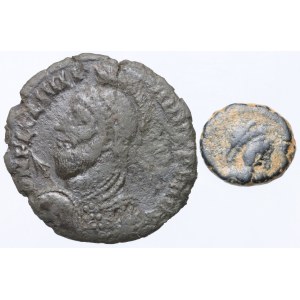 Roman Empire, Byzantine Empire, III-Vth cent. coin set (2 pieces)