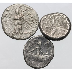 Greece, Phoenicia, Rome, coin set, (3 pieces)