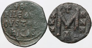 Byzantine Empire, Follis set, (2 pieces)