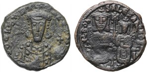Byzantine Empire, IX-Xth cent. set of Follis, (2 pieces)
