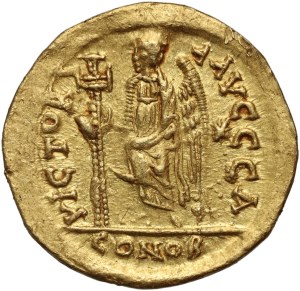 Eastern Roman Empire, Zeno 474-491, Solidus, Constantinople
