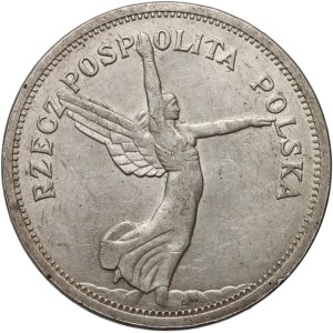 II RP, 5 złotych 1928, Bruksela, Nike