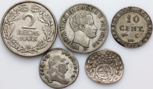 Germany, coin set, (5 pieces)