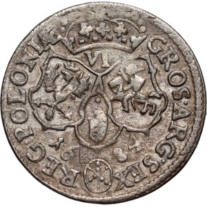 Jan III Sobieski, szóstak 1684 TLB, Bydgoszcz