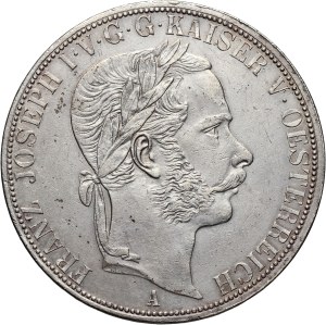 Austria, Francis Joseph I, 2 Vereinsthaler 1866 A, Vienna