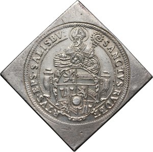 Austria, Salzburg, Wolf Dietrich von Raitenau 1587-1612, 2 KlippeThalers without date