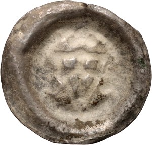 Teutonic Order, bracteate, shield with balls on the sides