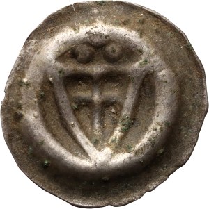 Teutonic Order, bracteate, shield with three balls at the top