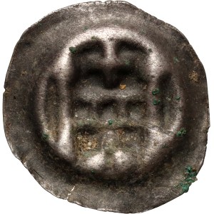 Teutonic Order, bracteate, gate with a cross at the top