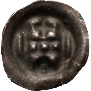 Teutonic Order, bracteate, gate with a cross at the top