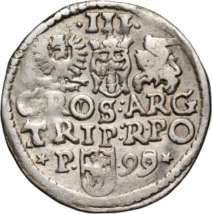 Sigismund III Vasa, trojak 1599, Poznań