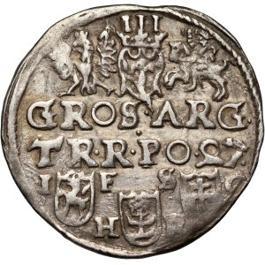 Zygmunt III Waza, trojak 1597, Bydgoszcz