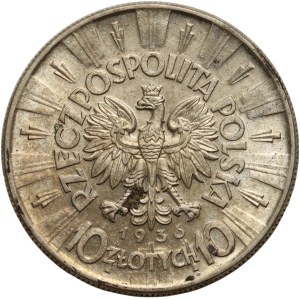 II RP, 10 złotych 1936, Warszawa, Józef Piłsudski
