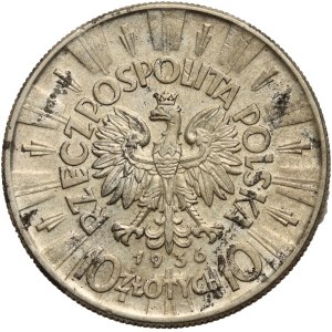II RP, 10 złotych 1936, Warszawa, Józef Piłsudski