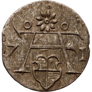 Prussia, Albrecht Frederick Hohenzollern, denarius 1571, Königsberg