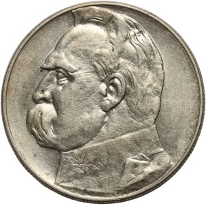 II RP, 10 złotych 1934, Warszawa, Józef Piłsudski, rzadki rocznik