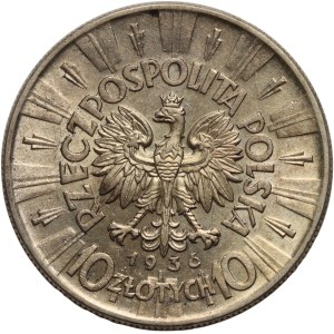 II RP, 10 złotych 1936, Warszawa, Józef Piłsudski