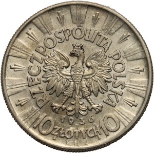II RP, 10 złotych 1936, Warszawa, Józef Piłsudski