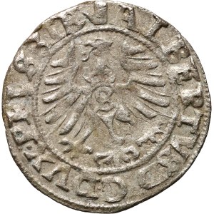 Prussia, Albrecht Hohenzollern, shilling 1558, Königsberg