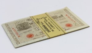 Germany, bank package, 1000 Mark 21.04.1910, Series G, (20 pieces)