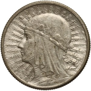 II RP, 2 złote 1933, Warszawa, Głowa Kobiety