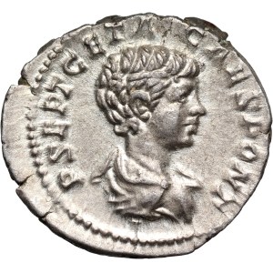 Roman Empire, Geta as Caesar 198-209, Denarius, Rome
