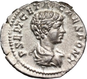 Roman Empire, Geta as Caesar 198-209, Denarius, Rome