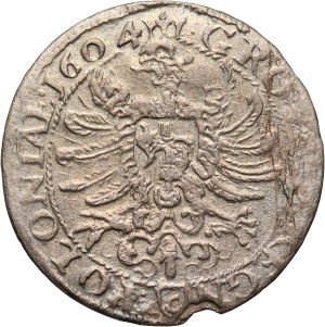 Sigismund III Vasa, penny 1604, Cracow