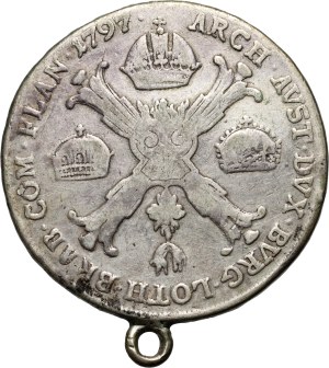 Austria, Francis II, thaler 1797 F, Hall