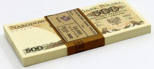 People's Republic of Poland, 500 zloty 1.6.1982, DS series, bank parcel