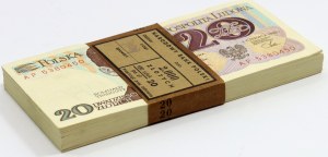 People's Republic of Poland, 20 zloty 1.06.1986, AP series, bank parcel