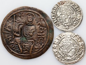 Hungary, set of 3 coins, (3 pieces)