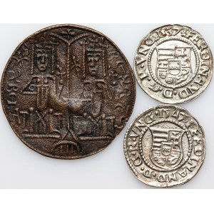 Hungary, set of 3 coins, (3 pieces)
