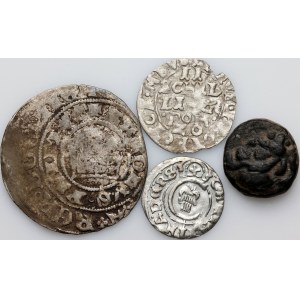 World, coin set, (4 pieces)