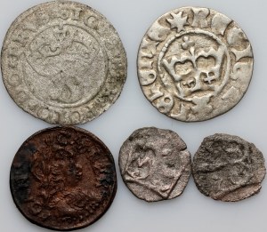 Royal Poland, coin set, (5 pieces)
