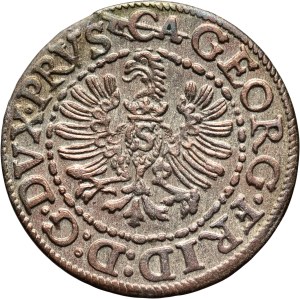 Ducal Prussia, George Wilhelm, 1594 shekel, Königsberg