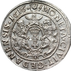 Sigismund III Vasa, ort 1616, Gdansk.