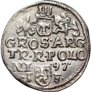 Zygmunt III Waza, trojak 1597, Lublin