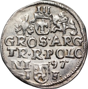 Sigismund III Vasa, trojak 1597, Lublin