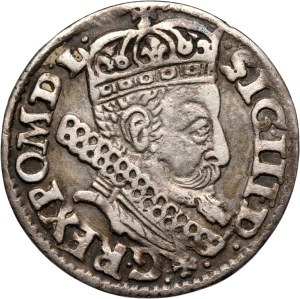 Sigismund III Vasa, trojak 1606, Krakow