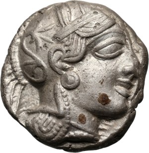 Greece, Attica, Athens, Tetradrachm 454-404 BC