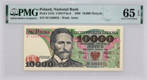 People's Republic of Poland, 10000 zloty 1.12.1988, W series