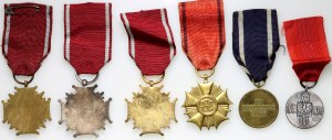 Poland, People's Republic of Poland, set of decorations and medals, (6 pieces)