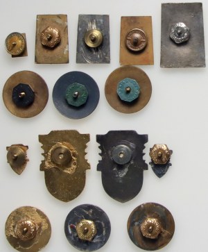 Poland, People's Republic of Poland, Large collection of badges of the People's Army of Poland, (15 pieces)