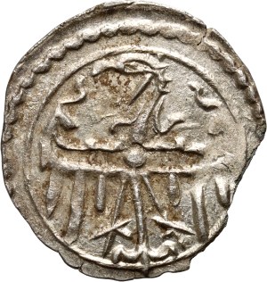 Silesia, Principality of Legnicko-Brzeskie, halberd 1425-1448, St. Peter, Legnica