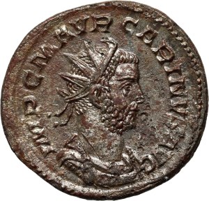 Roman Empire, Carinus 283-285, Antoninian, Lugdunum