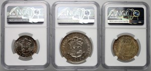 RPA, Elizabeth II, lot of coins from 1960, (3 pieces), proof