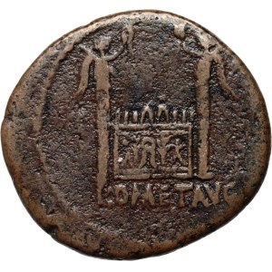 Roman Empire, Tiberius as Caesar 4-14, As, Lugdunum