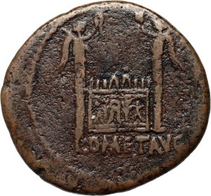 Roman Empire, Tiberius as Caesar 4-14, As, Lugdunum